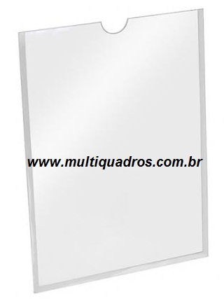 Display de Acrílico com Fita Dupla Face - A4